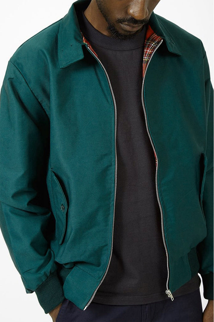 Harryson | Harrington-Jacke mit Tartan-Futter