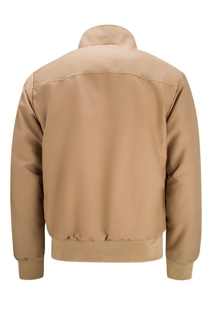 Harryson | Harrington-Jacke mit Tartan-Futter