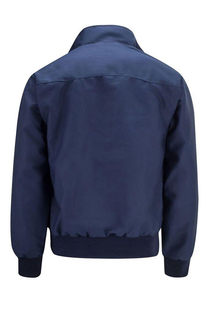 Harryson | Harrington-Jacke mit Tartan-Futter