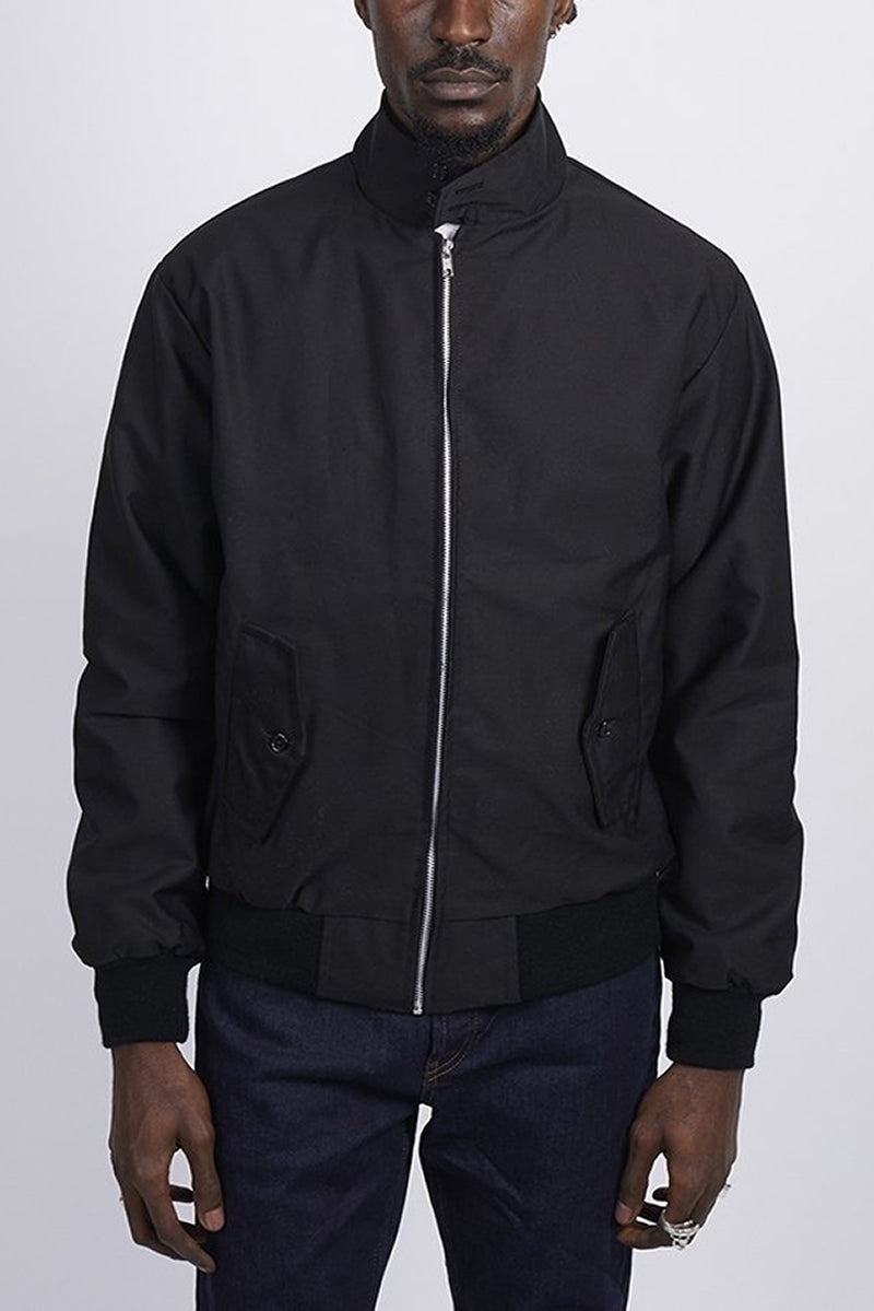 Harryson | Harrington-Jacke mit Tartan-Futter