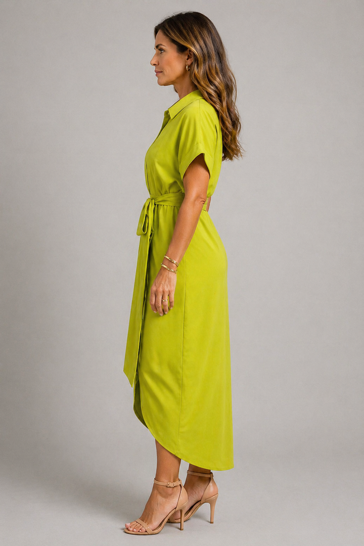 Lime Luxe Kleid