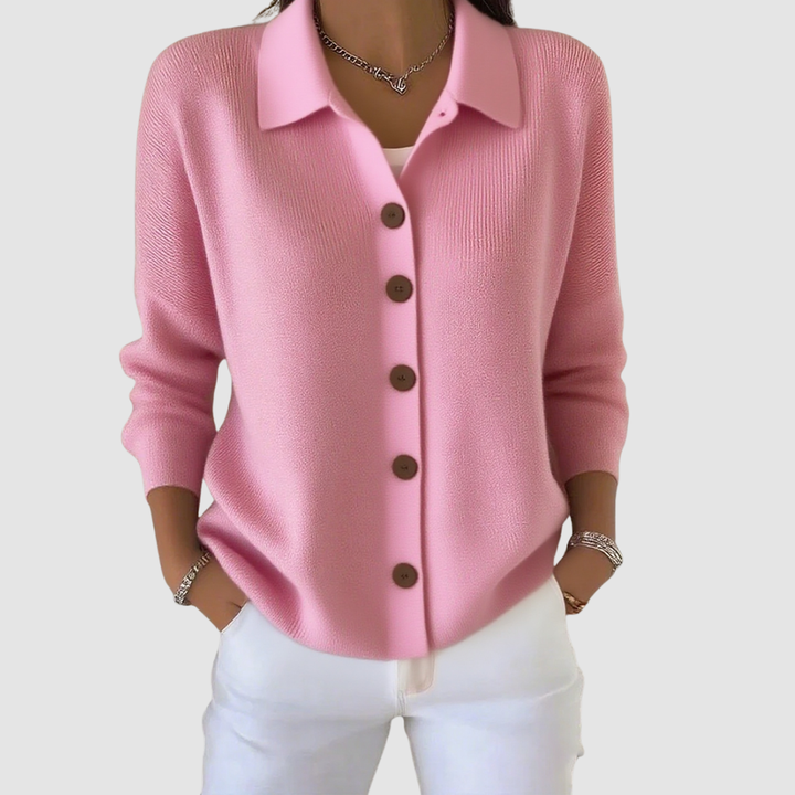Riah™ Strickjacke mit Knöpfen