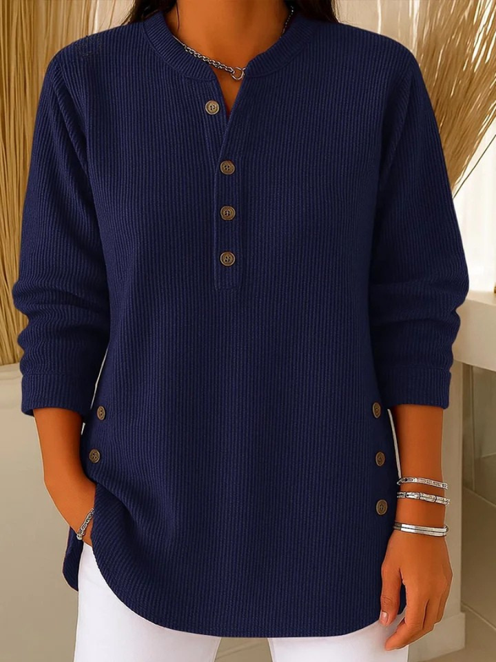 Neva™ | Tunika Button Henley