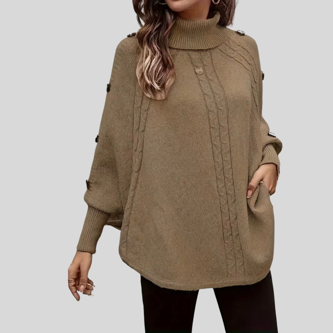 Norelle™ | Hochkragen Strickpullover