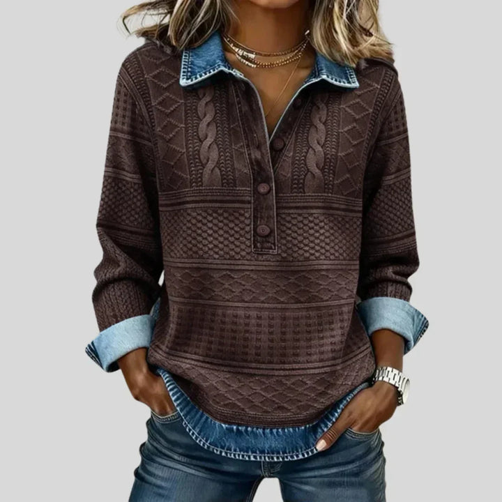 Azalee - Vintage Rippstrickpullover