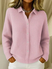 Camille™ | Cardigan mit Knöpfen aus strukturiertem Strick