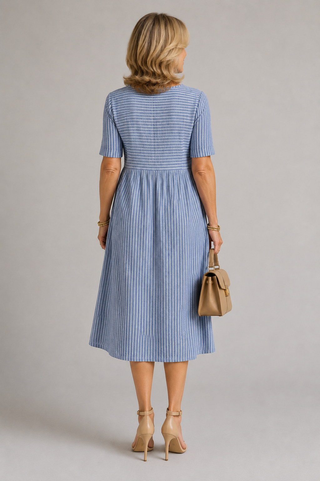 Sofia Gestreifte Kleid