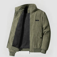 David™ | Warme klassische Cordjacke mit Fleece-Futter