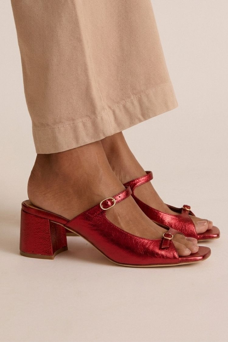 RUBY | Blockabsatz Sandalen mit offener Zehe