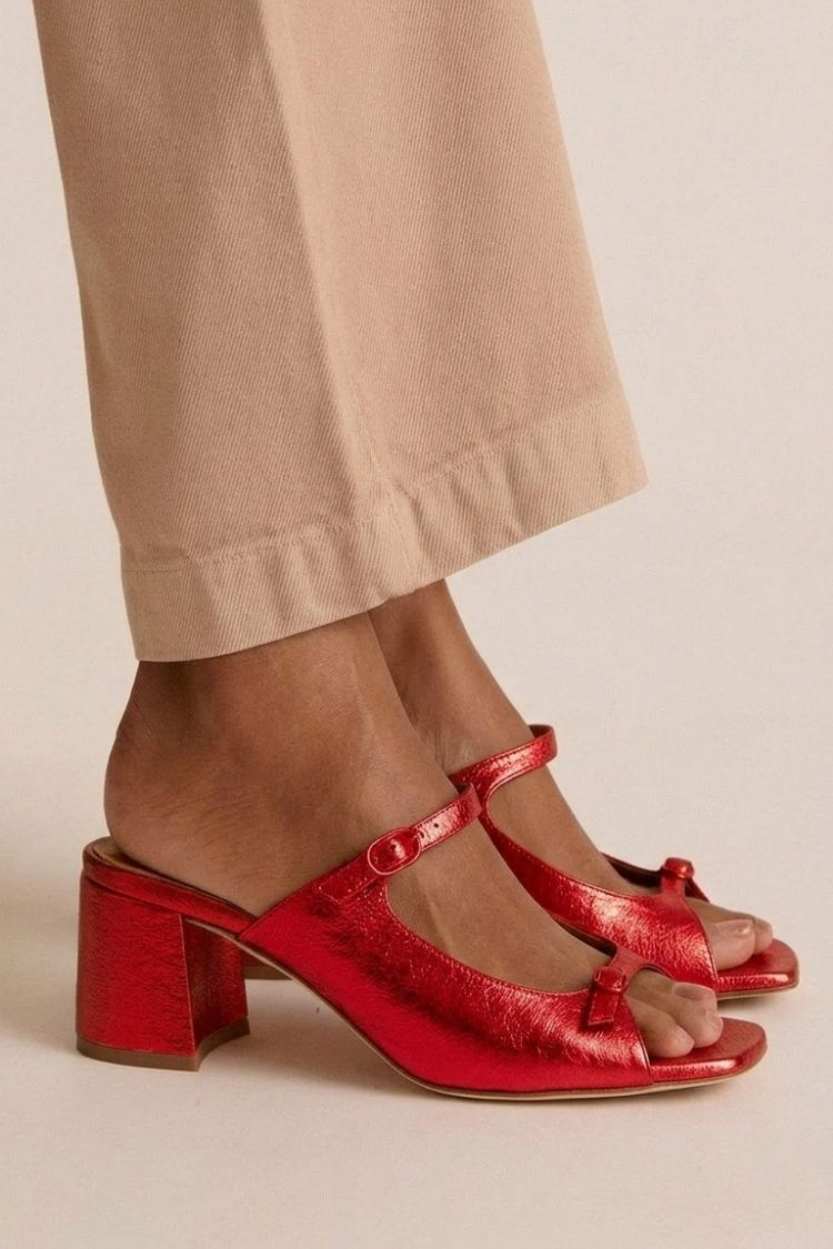 RUBY | Blockabsatz Sandalen mit offener Zehe