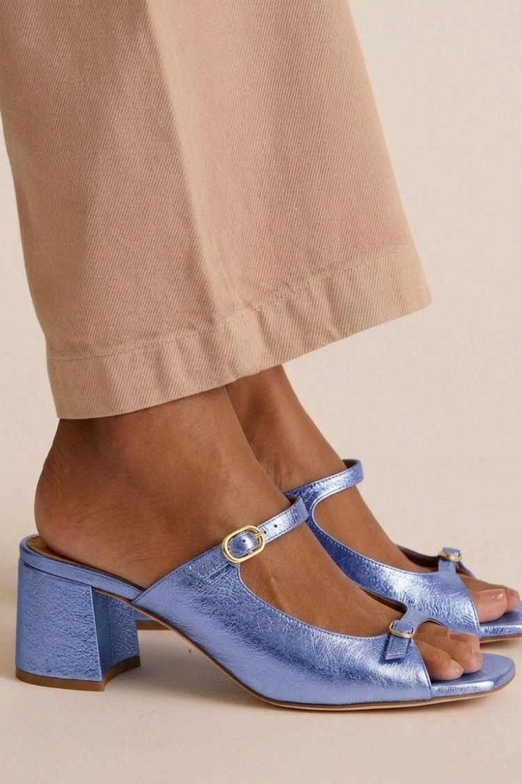 RUBY | Blockabsatz Sandalen mit offener Zehe