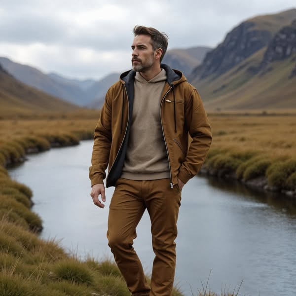 Henry™ | Warme Fleecegefütterte Vintagejacke mit Kapuze