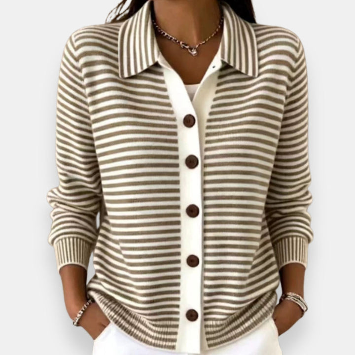 Lesley | Der gestreifte Cardigan