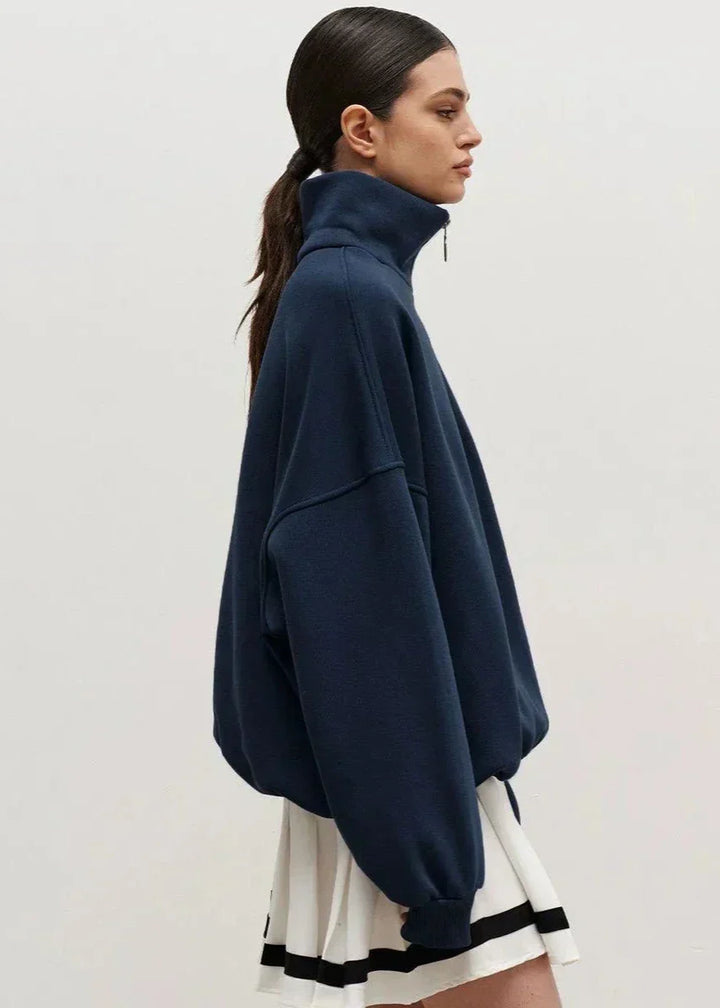 Rhea | Relaxed Half-Zip Pullover