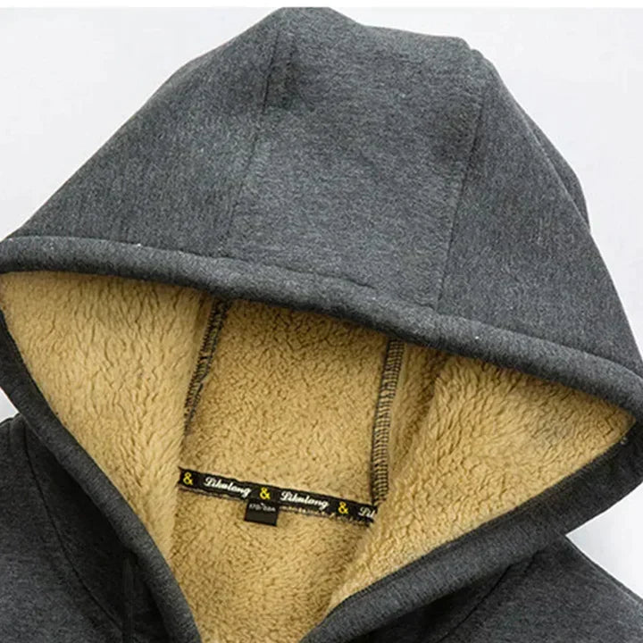 Gilbert™ | Gemütliche Sherpa-Fleece-Hoodie-Jacke
