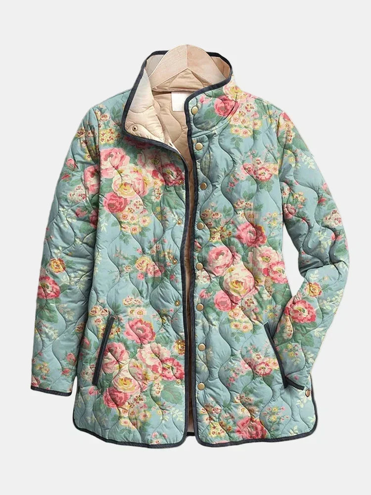 DELACROIX | Steppjacke Rose Celadon Mathilde