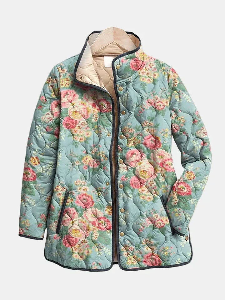 DELACROIX | Steppjacke Rose Celadon Mathilde