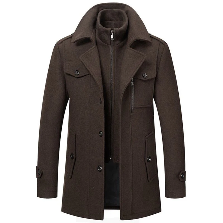 George™ | Warmer klassischer, geschichteter Mantel