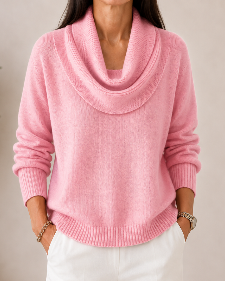 Caralina™ | Eleganter Pullover mit Stehkragen