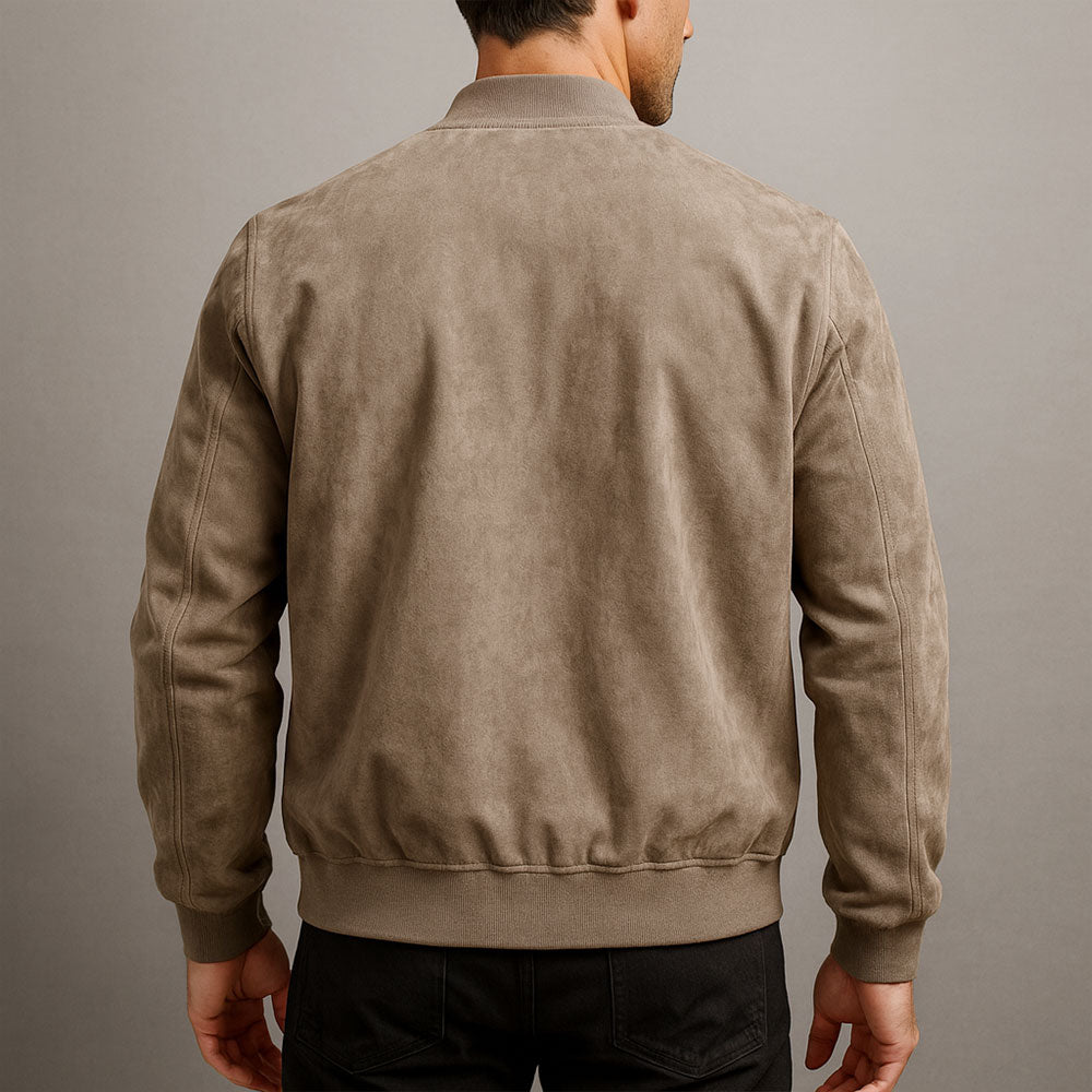 Valerio | Handgefertigte Wildlederjacke