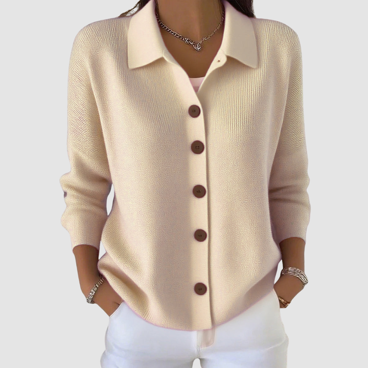 Riah™ Strickjacke mit Knöpfen