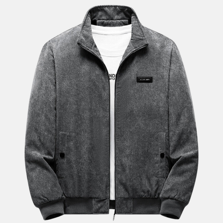 David™ | Warme klassische Cordjacke mit Fleece-Futter
