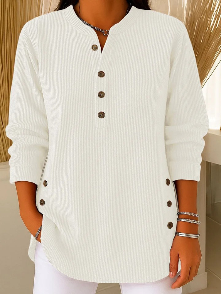 Neva™ | Tunika Button Henley