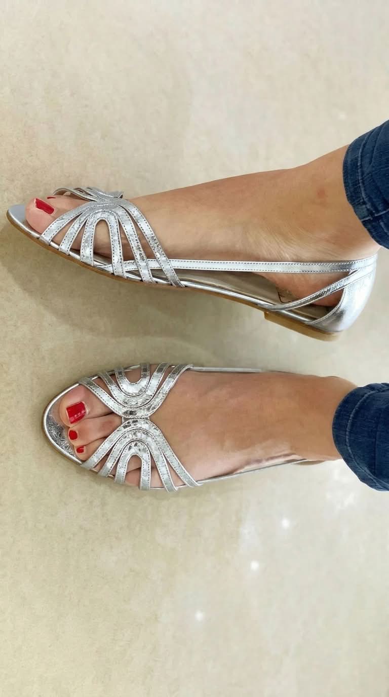 Éléonore™ | Goldene Sandalen Licht des Sommers