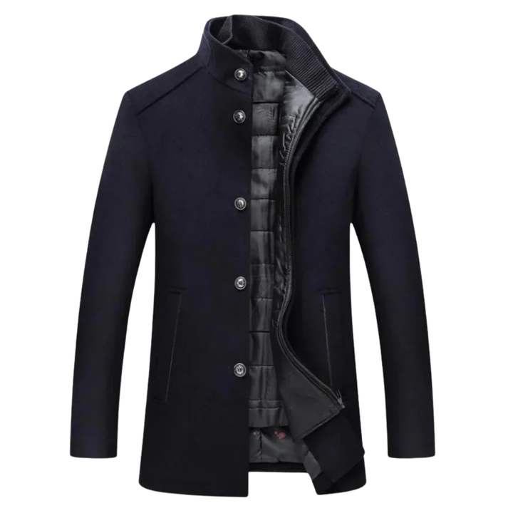 Stanley™ | Warmer klassischer Wintermantel mit Stehkragen