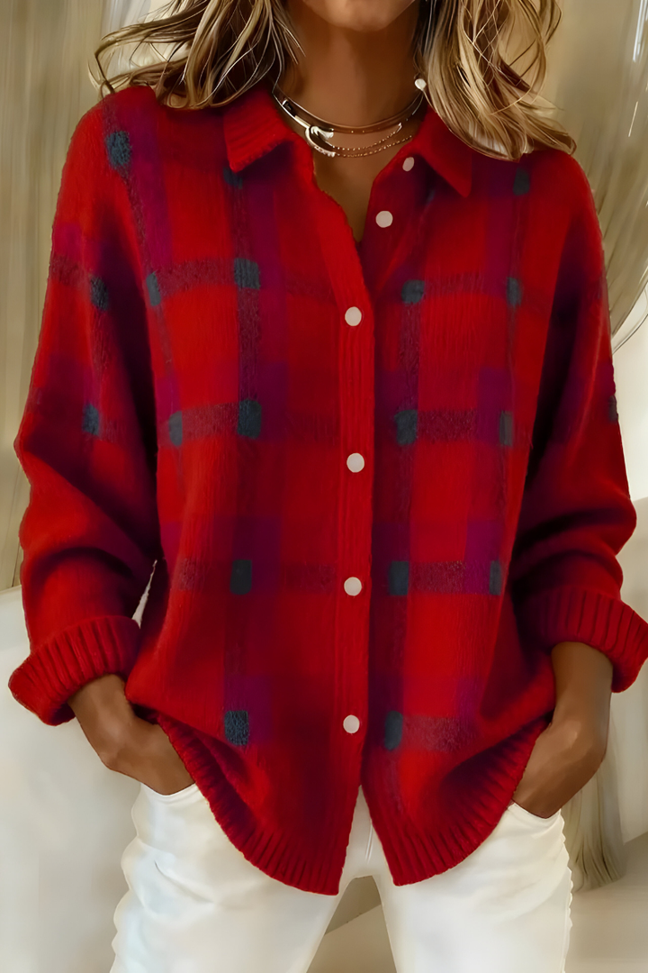 ANNA | STRICKCARDIGAN MIT STREIFEN