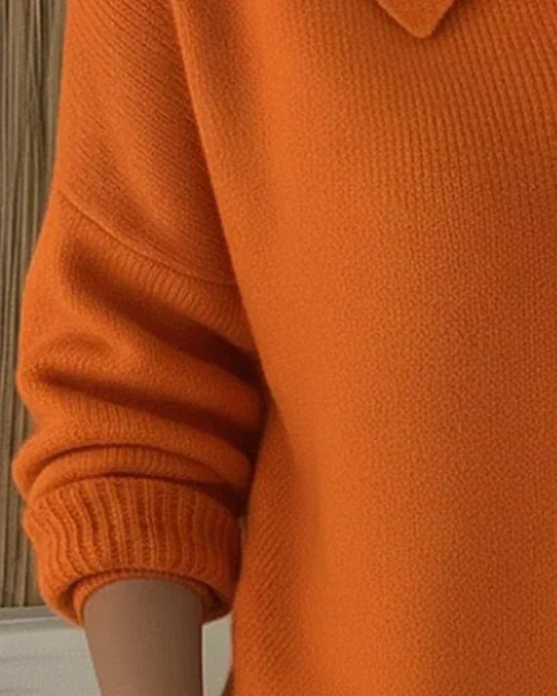 Vespera™ | Cardigan mit Knopfkragen