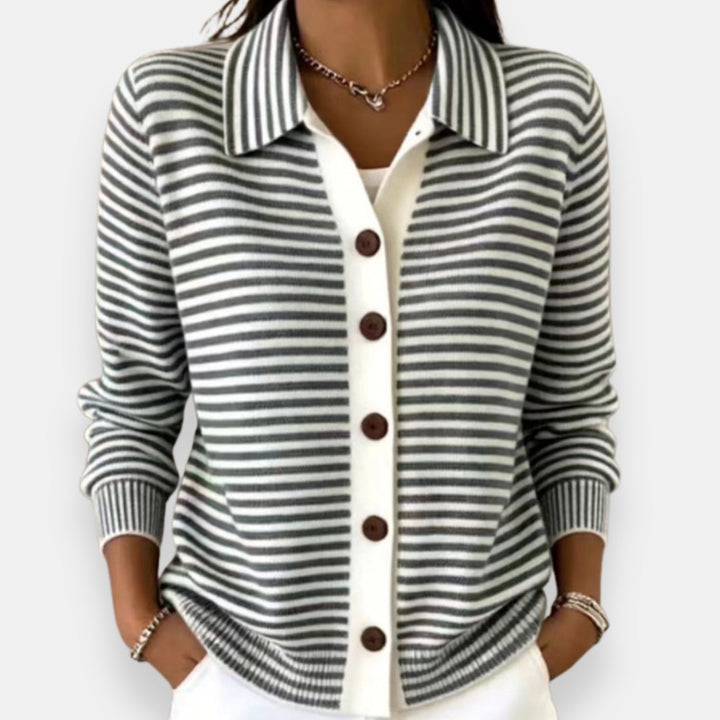 Lesley | Der gestreifte Cardigan