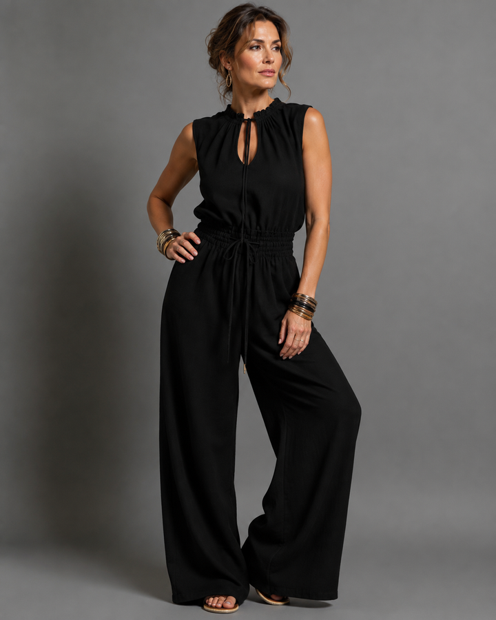 Jette Ärmelloser Jumpsuit Mit Weiten Beinen
