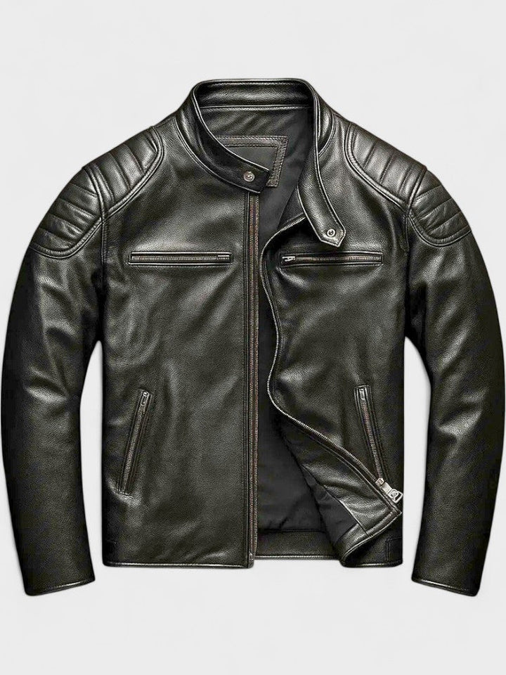 Ted™ | Vintage Abgenutzte Café Racer Jacke