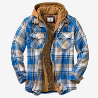 Henry™ | Warme Vintage Flanell-Hoodie-Jacke