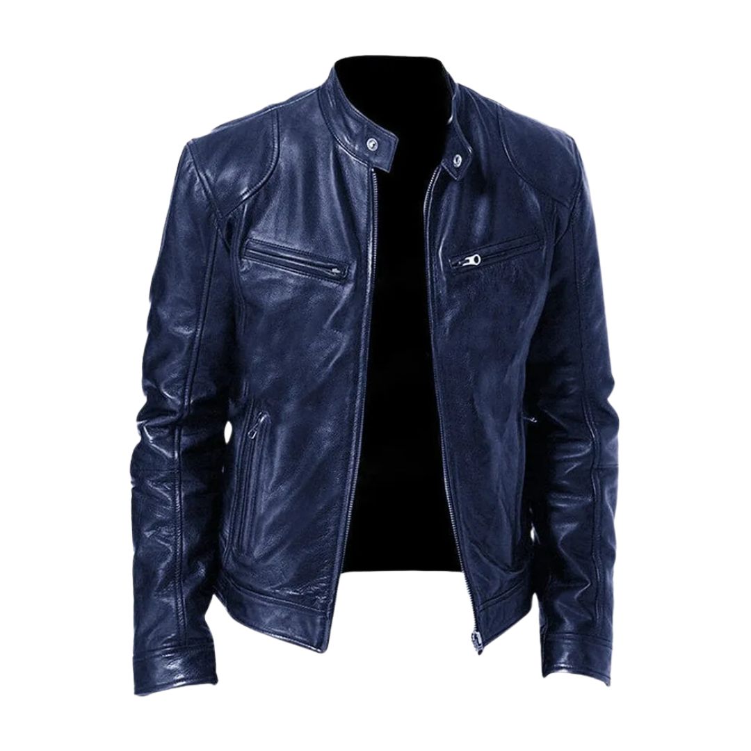 Felix™ | Lässige Lederjacke