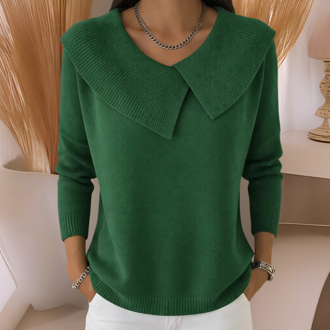 Vivienne | Der Kragenpullover