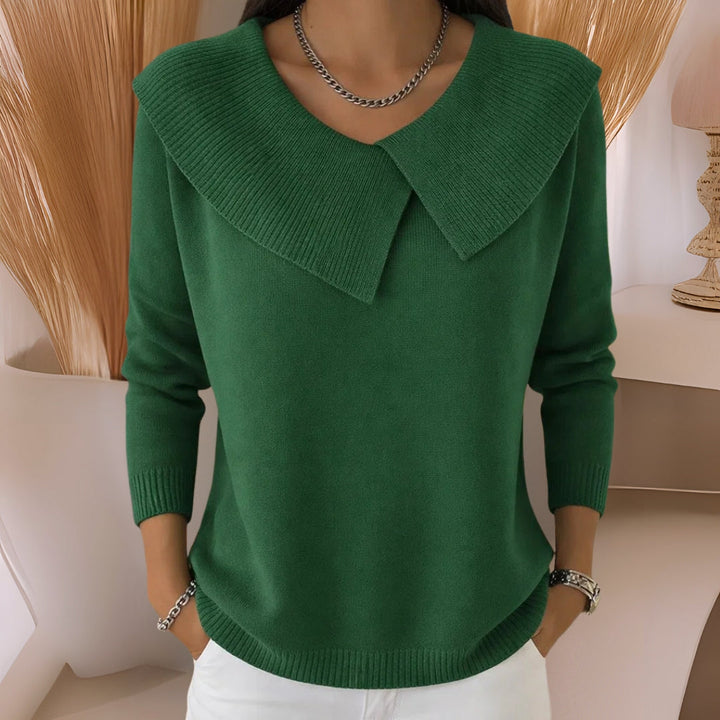 Vivienne | Der Kragenpullover