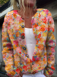 Helena™ | Vintage Strickjacke