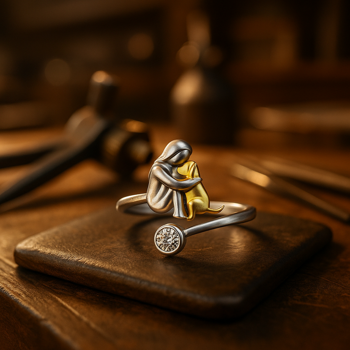 Die Ewige Umarmung — Verstellbarer Ring