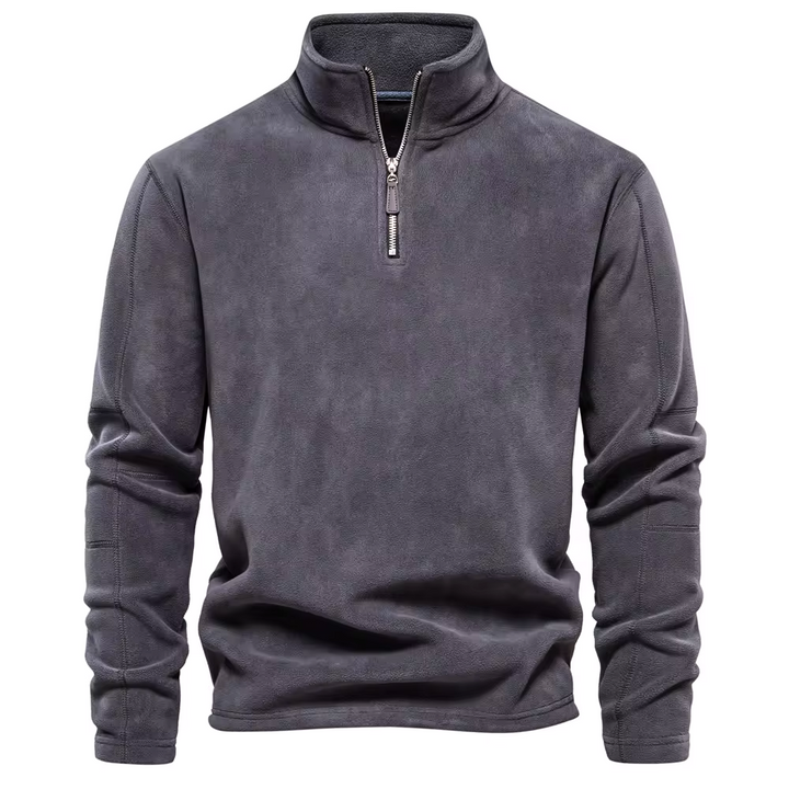 Wayne™ | Warmer klassischer Viertel-Reißverschluss-Fleece-Pullover