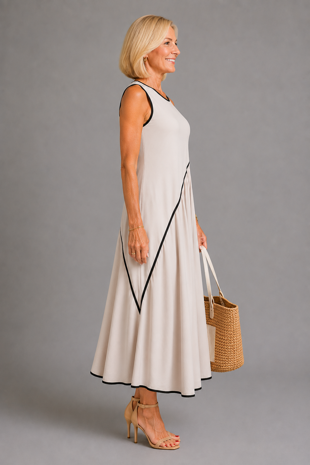 Claire Klassische Kleid