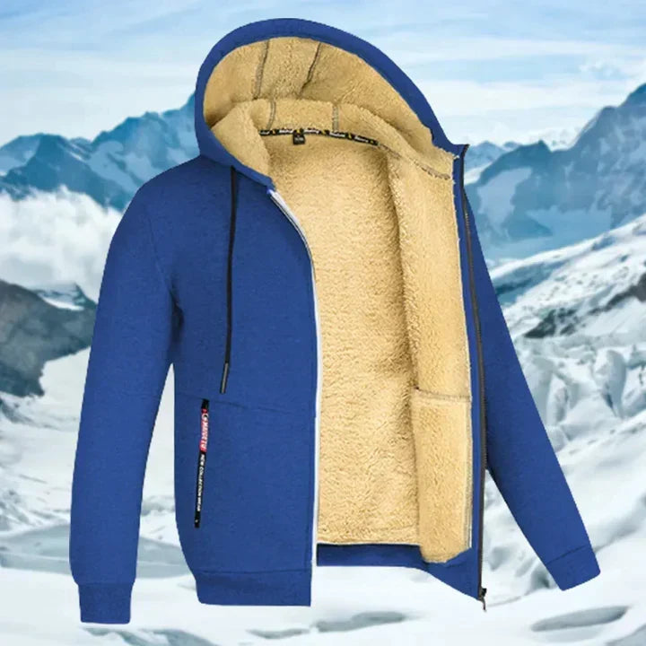 Gilbert™ | Gemütliche Sherpa-Fleece-Hoodie-Jacke