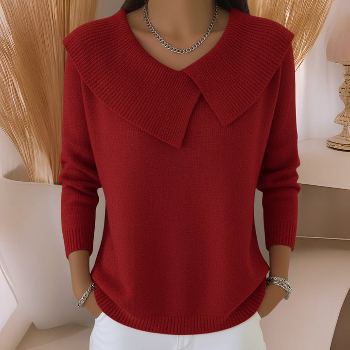 Vivienne | Der Kragenpullover