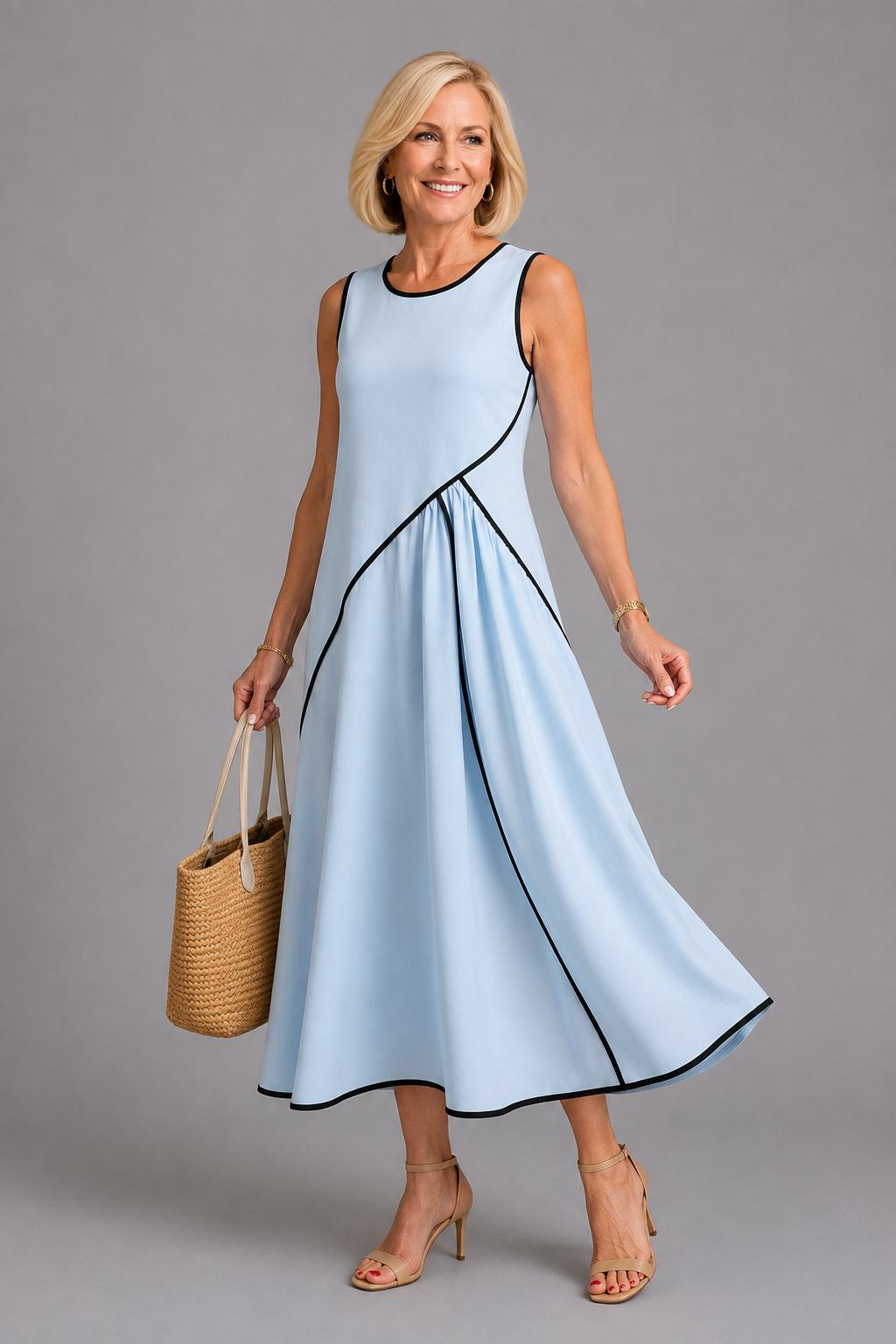 Claire Klassische Kleid