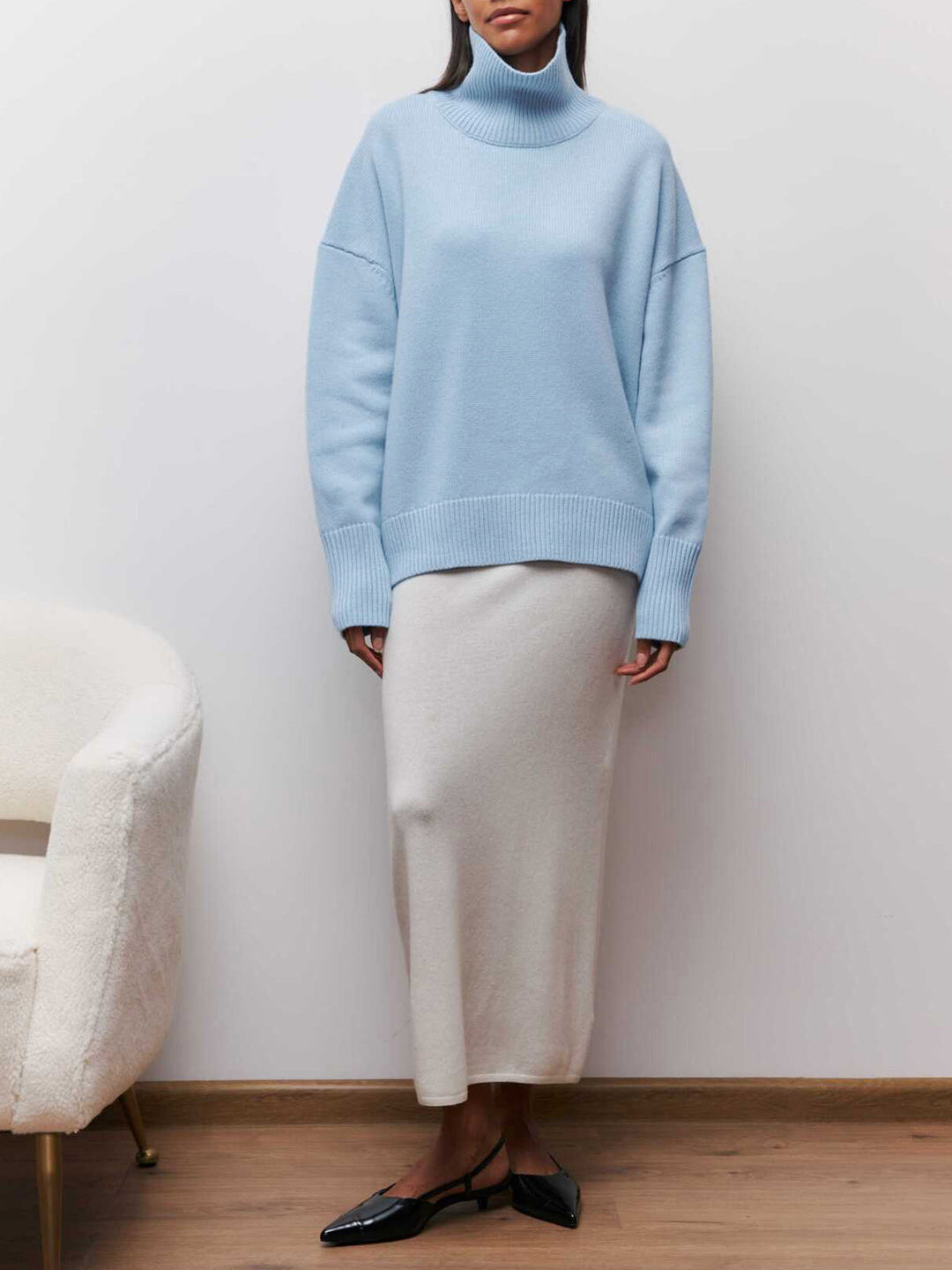 Georgina | Entspannter Rollkragenpullover