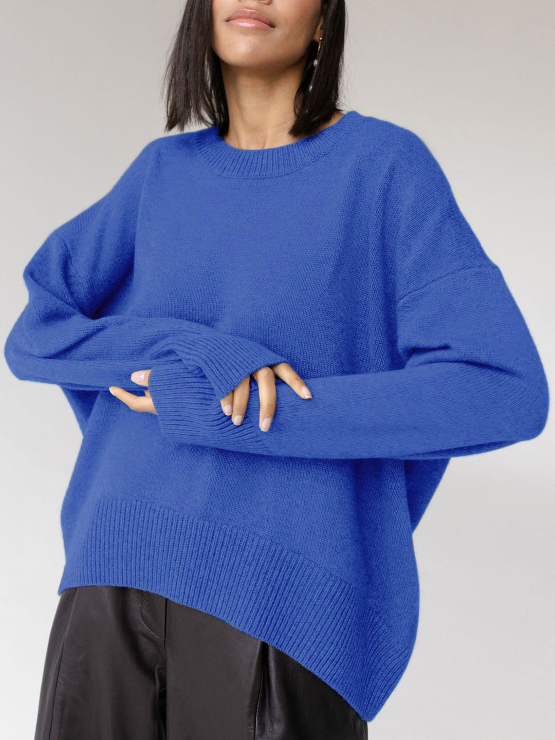 Heidi | Oversized Pullover mit Rundhalsausschnitt