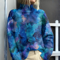 Celeste | Bequemer Pullover mit Stehkragen