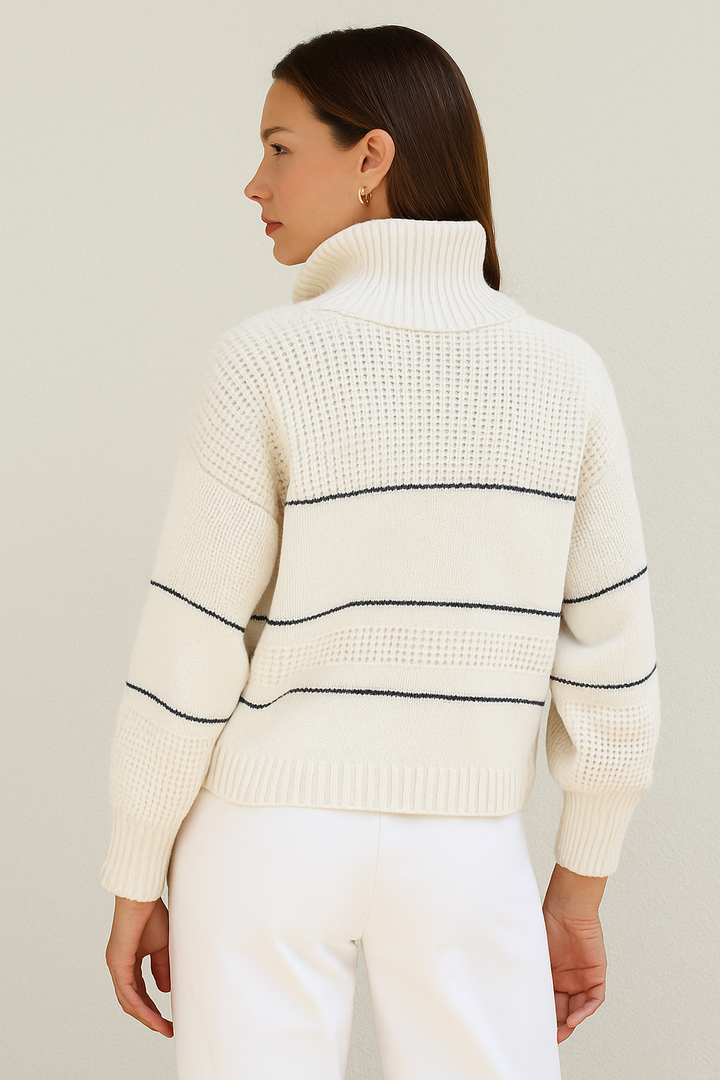 Tallulah | Pullover mit Knopfausschnitt