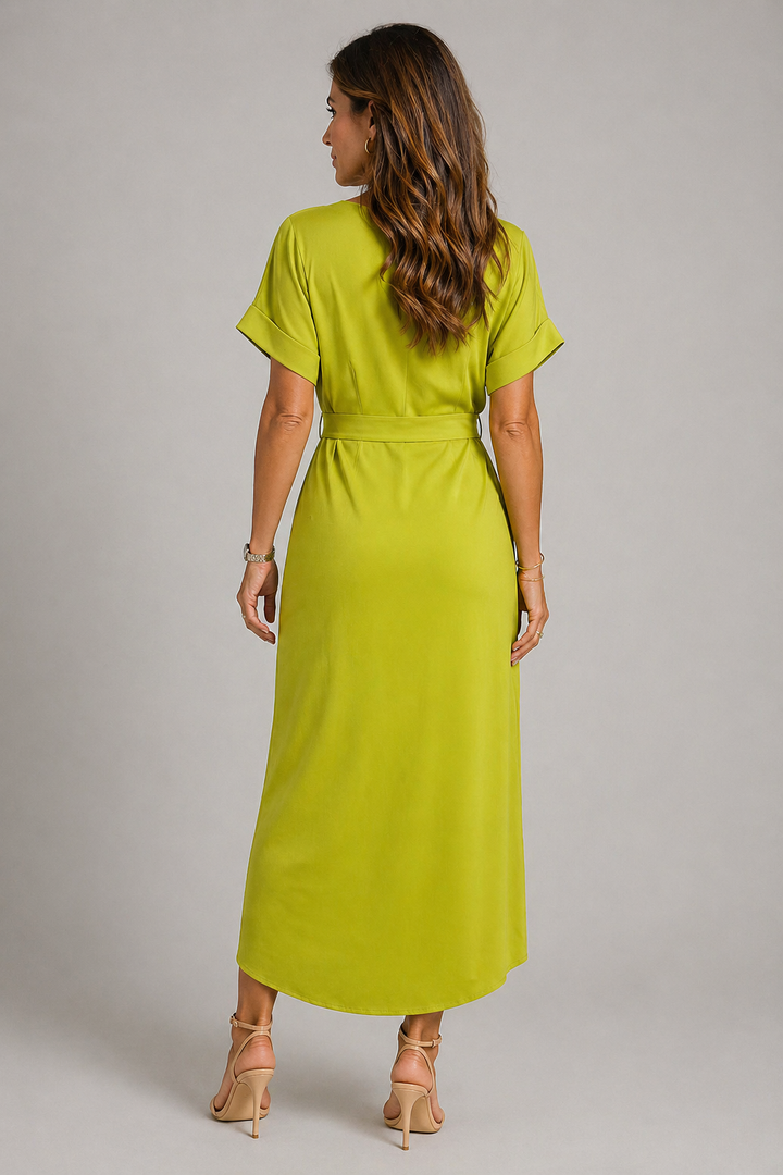 Lime Luxe Kleid